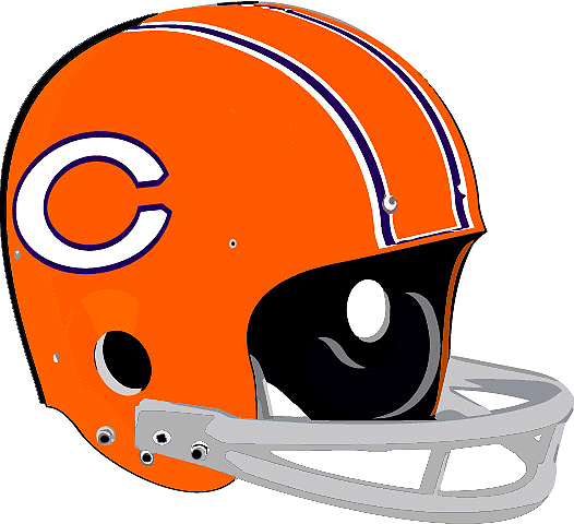 Clemson Tigers 1969 Helmet Logo vinyl decal